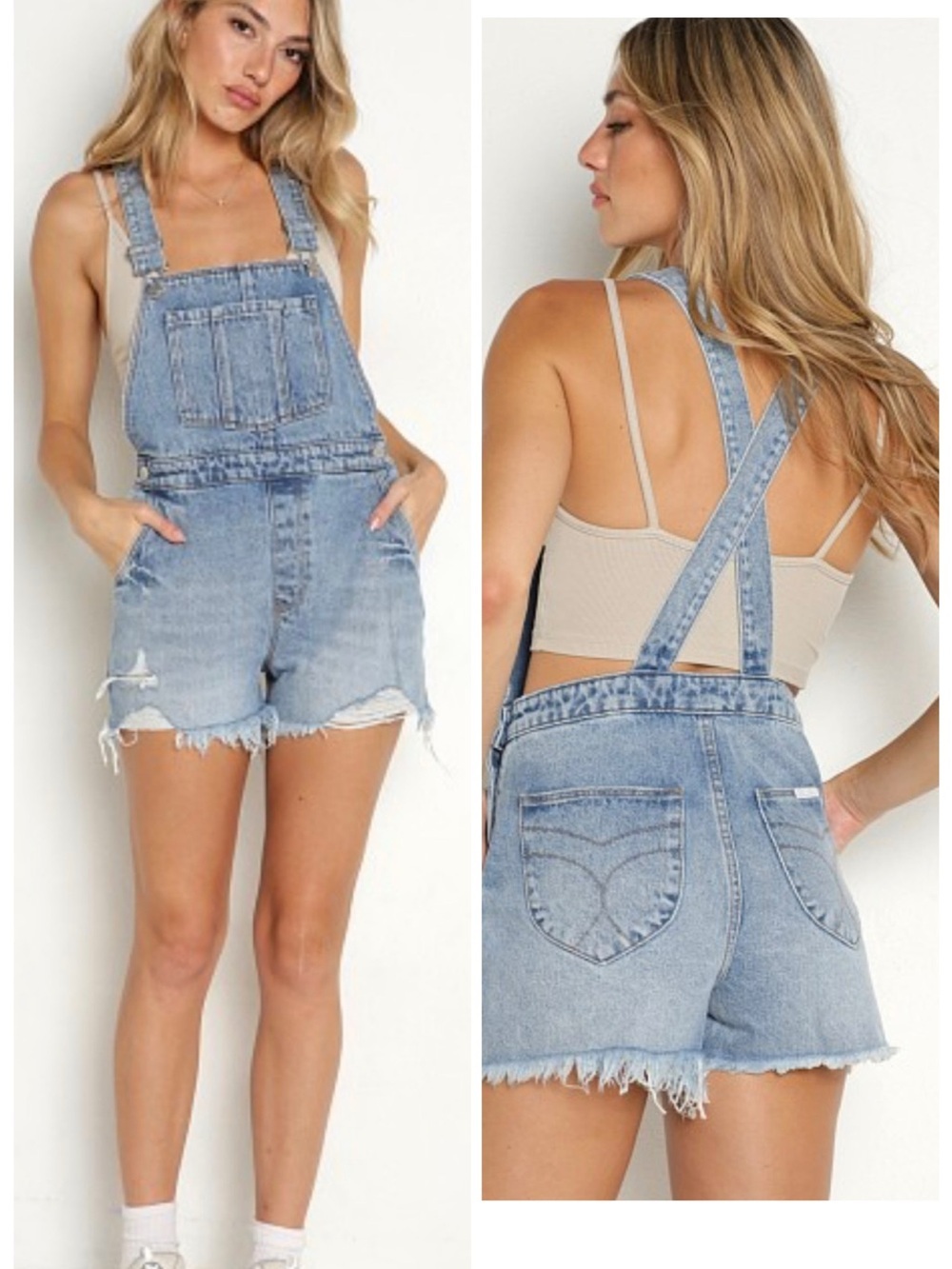 Rollas Original Short High Rise Cut-off Overall Size 25